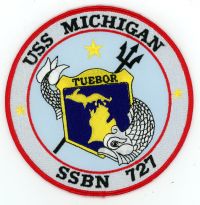 COAST GUARD,MICHIGAN,USS MICHIGAN SSBN 727 1